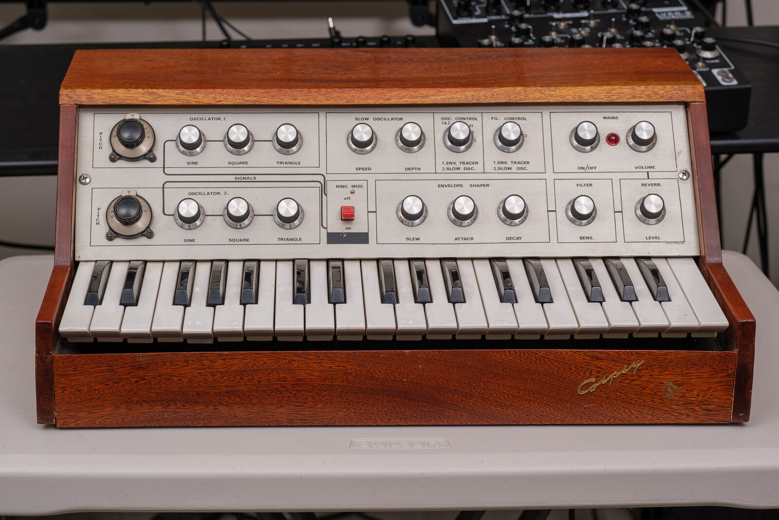 Dewtron Gipsy, front panel