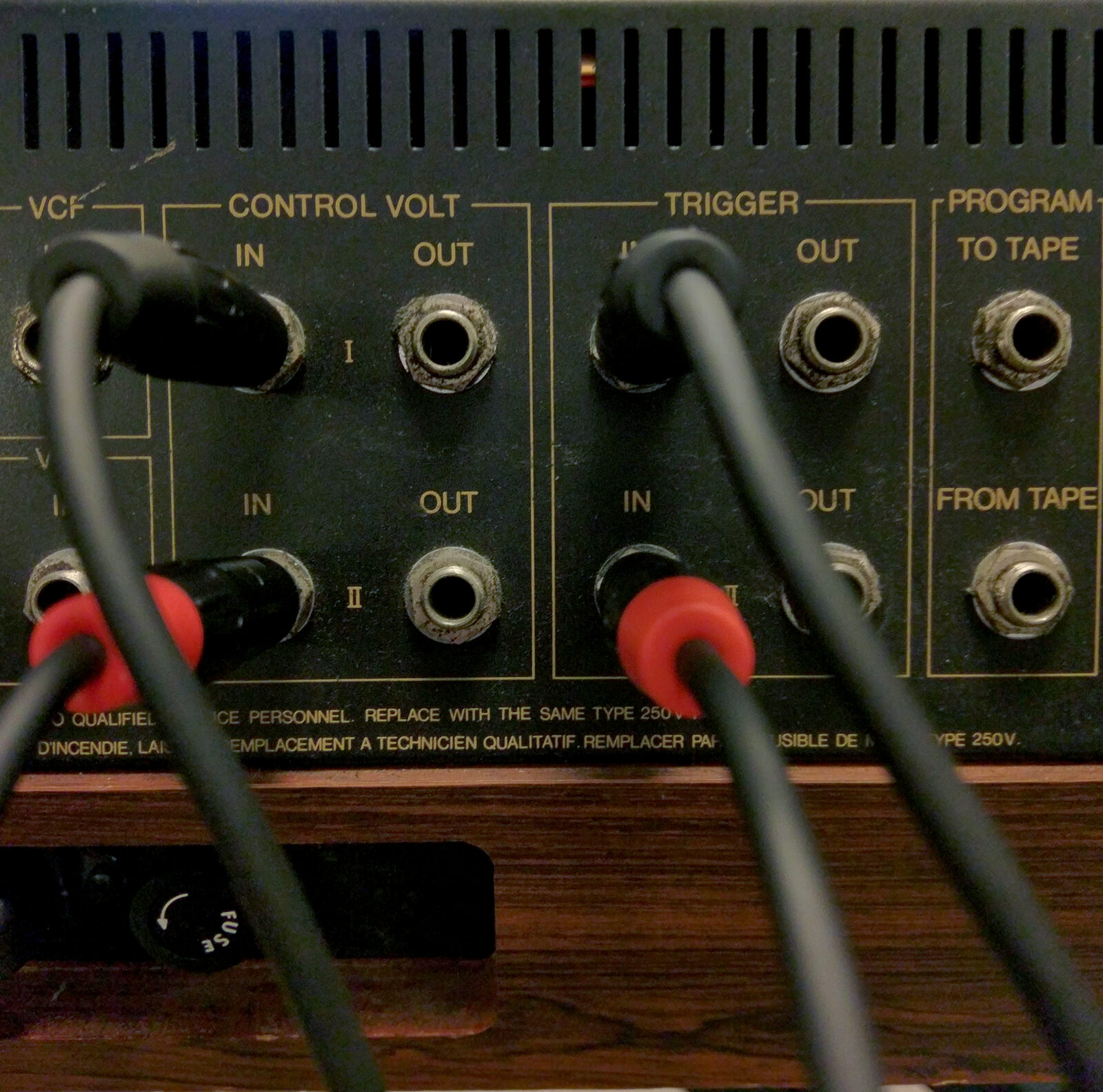 CS-40M CV inputs